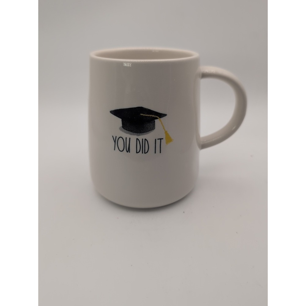 Rae Dunn YOU DID IT Mug Coffee Tea Mug Graduation 2019 School Gift Cap Tassel